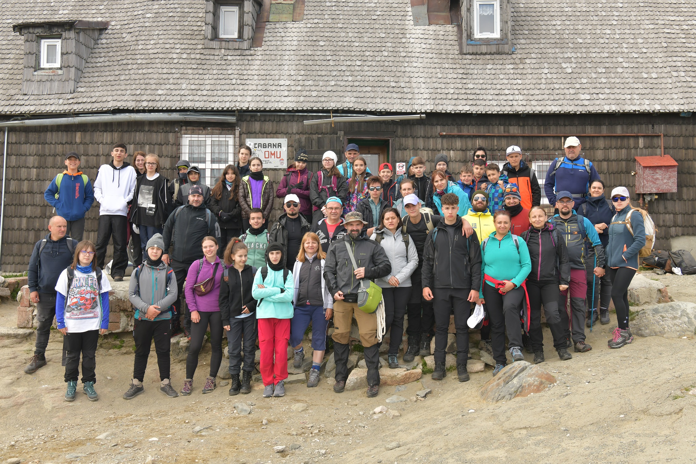 obiectiv atins cabana Omu